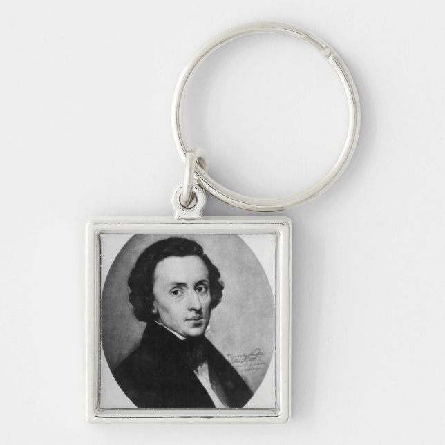 Chopin, 1858 key ring (Front)