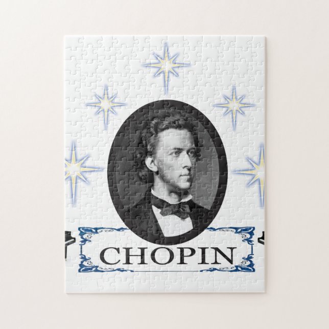 CHOPIN F ROLLING JIGSAW PUZZLE (Vertical)
