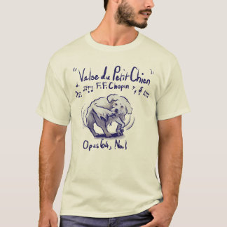 Chopin Minute Waltz Crew neck T-Shirt