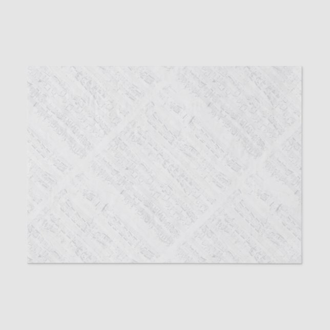 Chopin Piano Polonaise Manuscript Tissue Paper (Front)