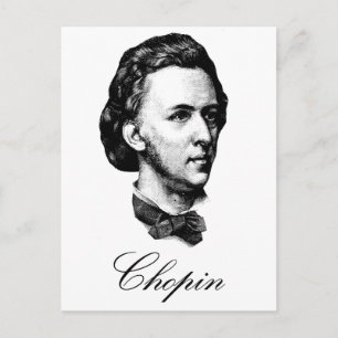 Chopin Postcard