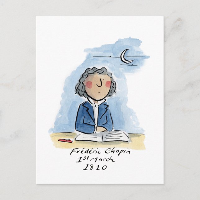Chopin Postcard (Front)
