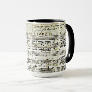 Chopin's "Polonaise" music design Mug