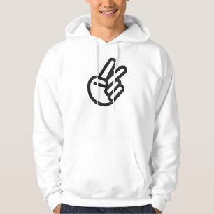 chopped finger hoodie
