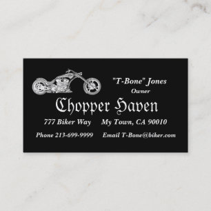 Chopper Business Card