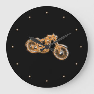 Chopper Cruiser Large Clock