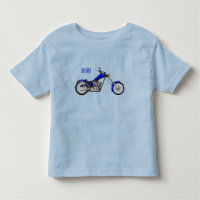 Chopper motorcycle cartoon illustration