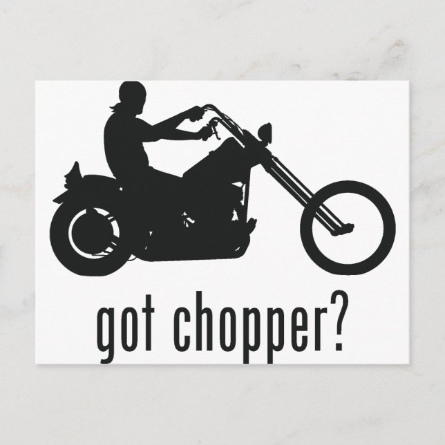 Chopper Postcard (Front)