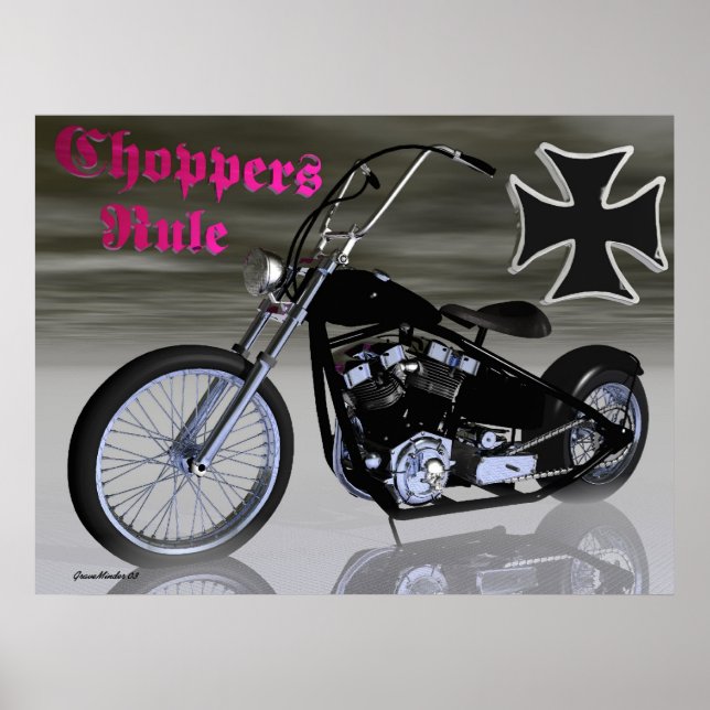 Choppers Rule Poster (Front)