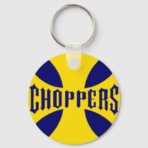 CHOPPERS YELLOW KEY RING