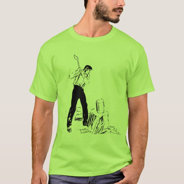Chopping Wood T-Shirt (Front)