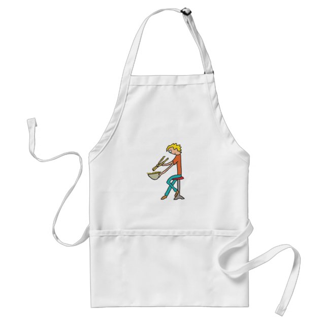 Chopsticks And Noodles Standard Apron (Front)