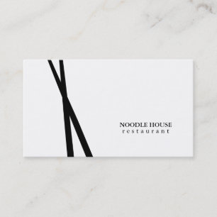 Chopsticks Variation Business Card