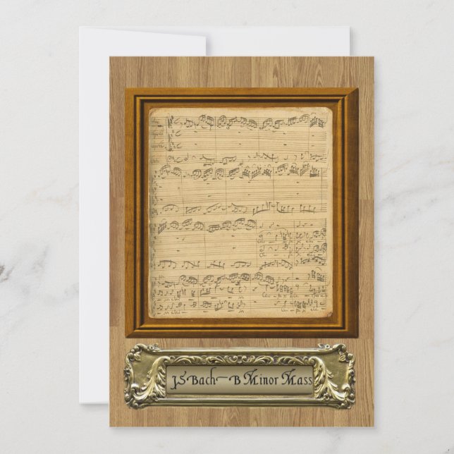 Choral Concert Invitation (Front)