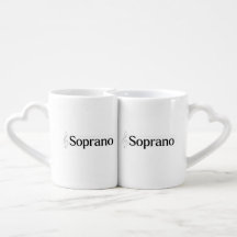 Choral Lovers Couple Gift - Soprano | Soprano
