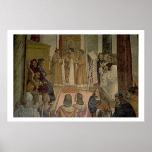 Choral Scene, from the Life of St. Benedict (fresc Poster