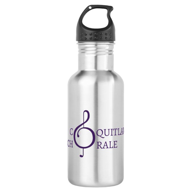 Chorale Logo Water bottle (Front)