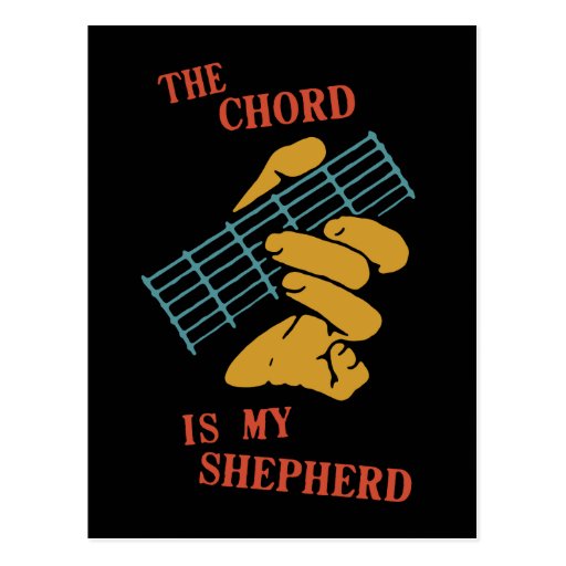 Image of Chord Is My Shepherd Postcard