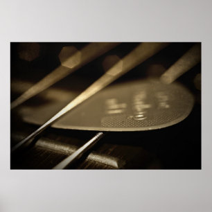 Chord & Stick Poster