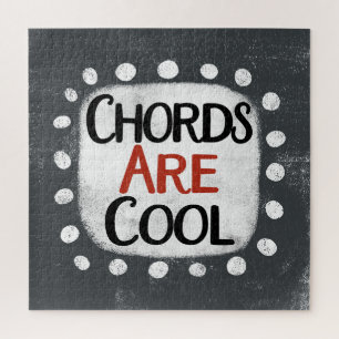 Chords Are Cool Jigsaw Puzzle