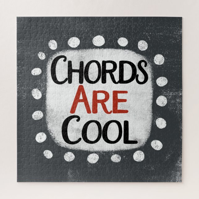 Chords Are Cool Jigsaw Puzzle (Vertical)