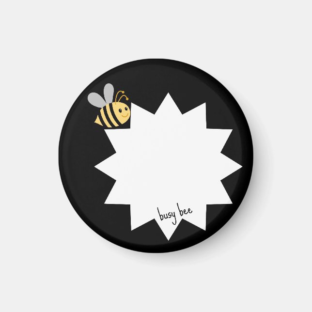 chore chart magnet - busy bee (Front)