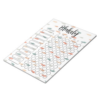Chore Chart Notepad