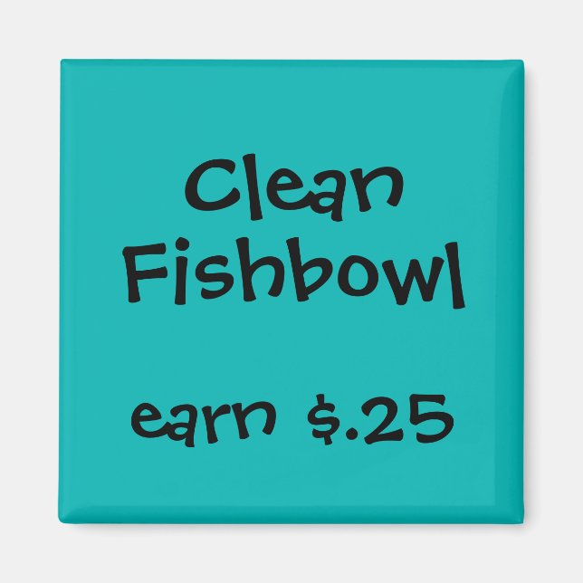 Chore Rewards for Kids Magnet (Front)