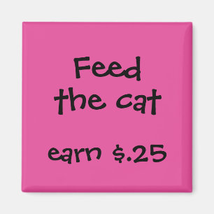 Chore Rewards for Kids Magnet