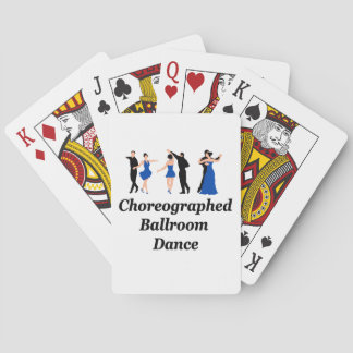 Choreographed Ballroom Dance Playing Cards