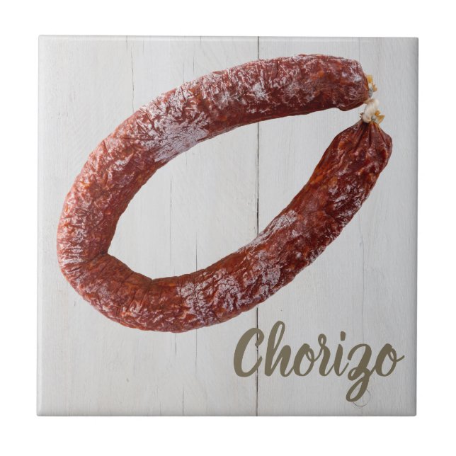 Chorizo Sausage Tile (Front)