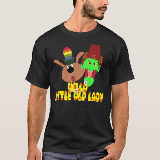 Chorlton &amp; Kettle Witch-&quot;Hello, Little Ol T-Shirt (Front)