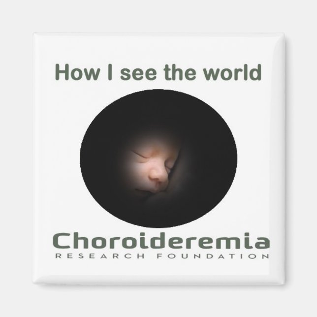 Choroideremia  How I see the world -Magnet Magnet (Front)
