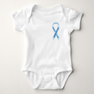 Choroideremia ribbon crawler baby bodysuit