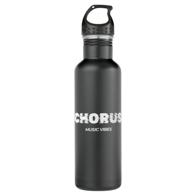 Chorus - Music Vibes 710 Ml Water Bottle (Front)