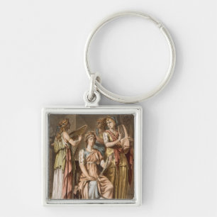 Chorus of Israelite Women, costumes for 'Esther' b Key Ring