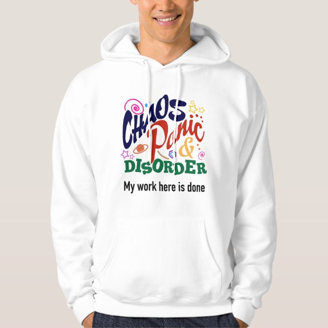 CHOS - PANIC - DISORDER HOODIE (Front)