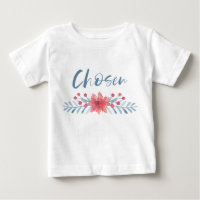 Chosen Blue and Pink Flowers Kids Adoption