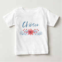 Chosen Blue and Pink Flowers Kids Adoption