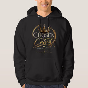 Chosen & Called – Royal Christian Crown Design Hoodie