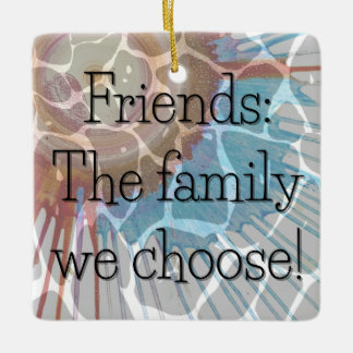 Chosen Family Tag – Giraffe Ceramic Ornament
