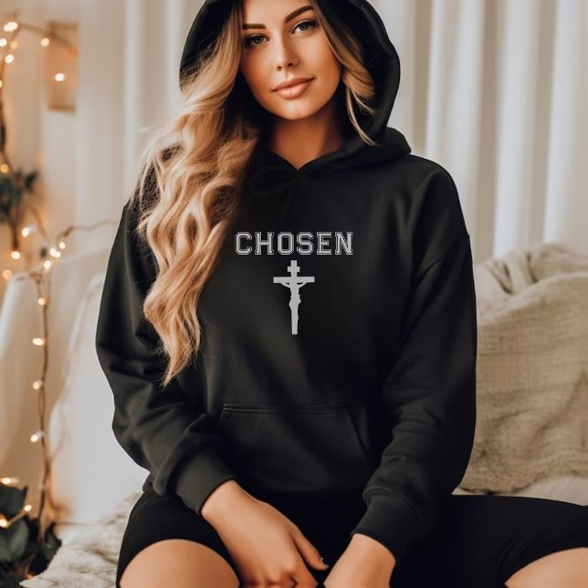 Chosen Hoodie Christian Sweatshirt Faith Based (Creator Uploaded)