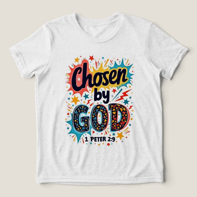Chosen Tri-Blend Shirt (Design Front)