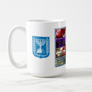 Choshen Stones and the Twelve Tribes of Israel Coffee Mug