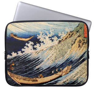 Choshi in the Simosa province by Katsushika Hokusa Laptop Sleeve