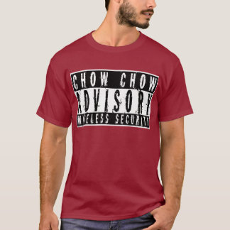 Chow Chow Advisory Wireless Security T-Shirt
