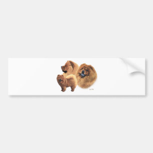 Chow Chow Bumper Sticker