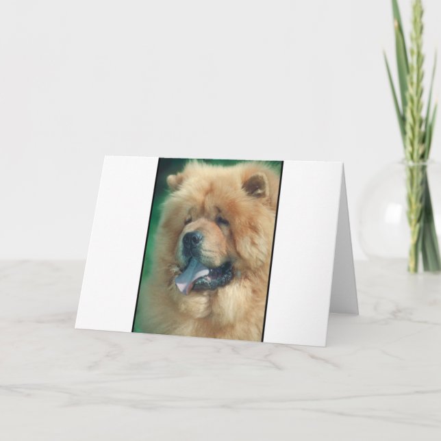 Chow Chow Card (Front)