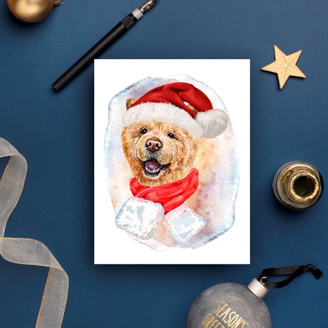Chow Chow Christmas Gifts For Dogs Lovers Holiday Postcard (Creator Uploaded)