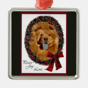 Chow Chow Christmas Ornament